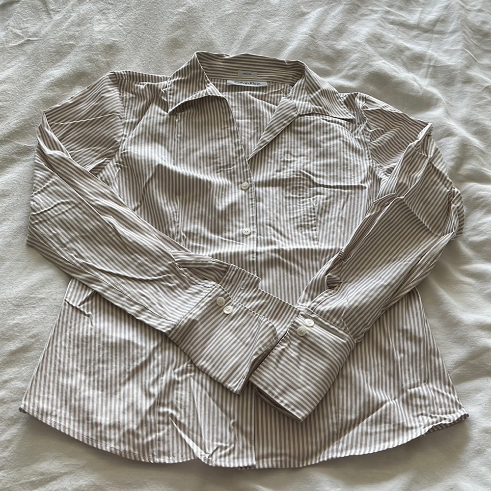 Calvin Klein Womens Dress Shirt
